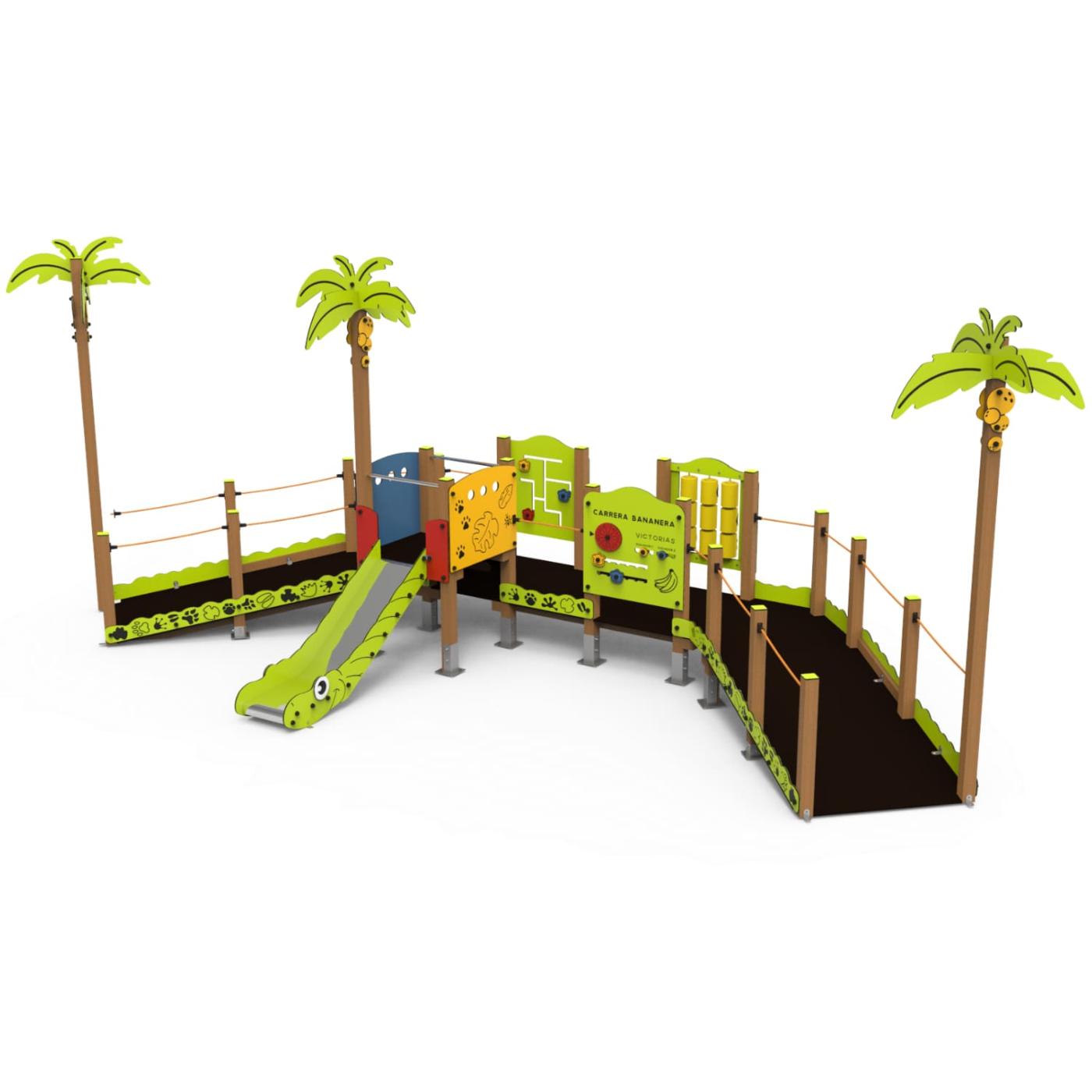 Parque infantil inclusivo para silla de ruedas Michoacán