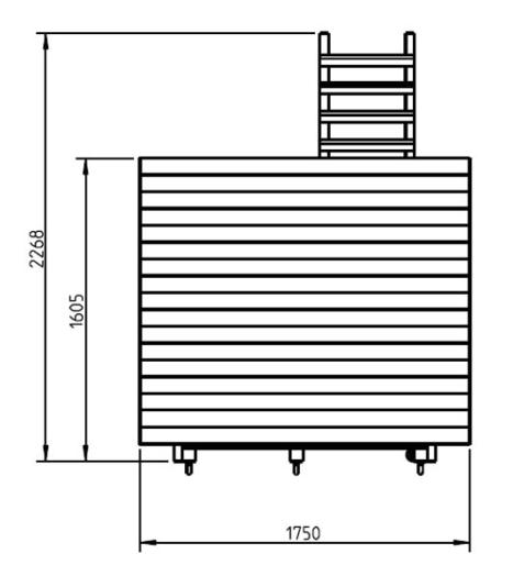 Parque infantil Beach Hut XL con columpios