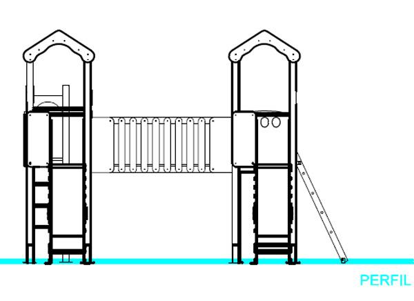 Parc infantil Mides Perfil