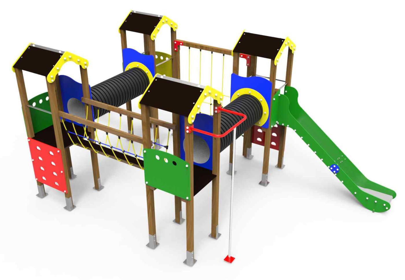 Parque infantil EDIMBURGO uso público comercial vista 2