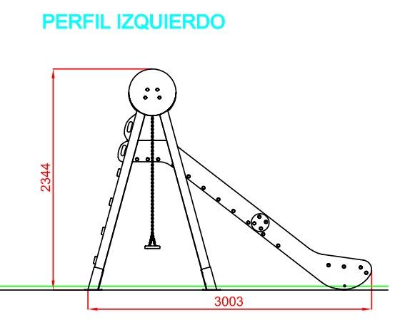 Parque Infantil Garua Doble homologado