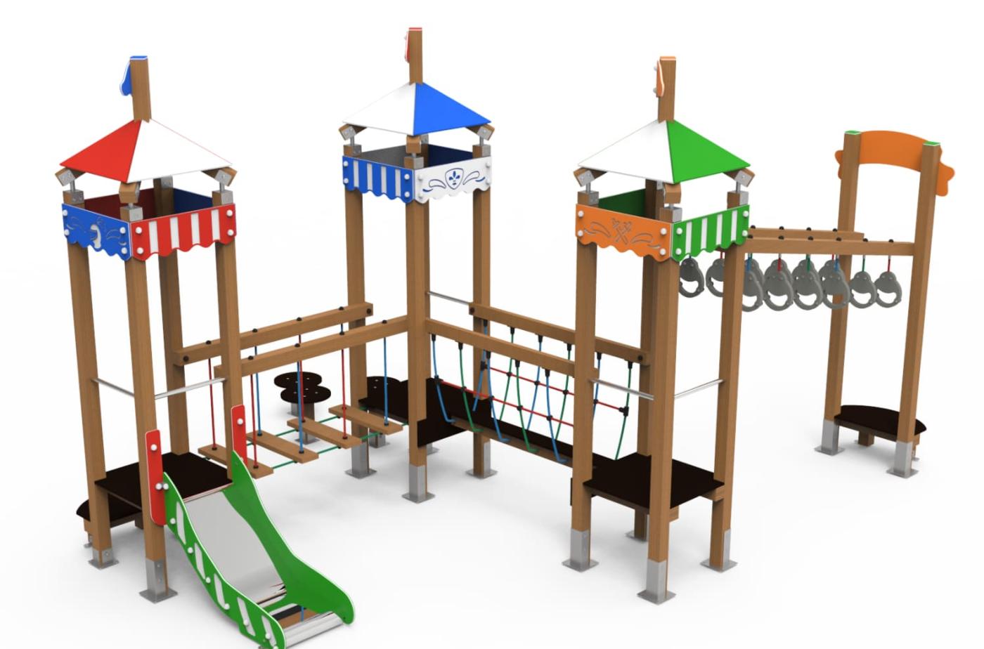 Mobiliario y complementos para parque de bolas, parques infantiles