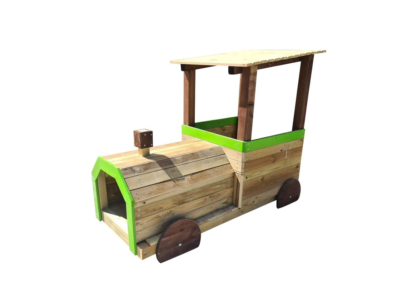 Parque infantil MASGAMES TREN PINXO de madera homologado