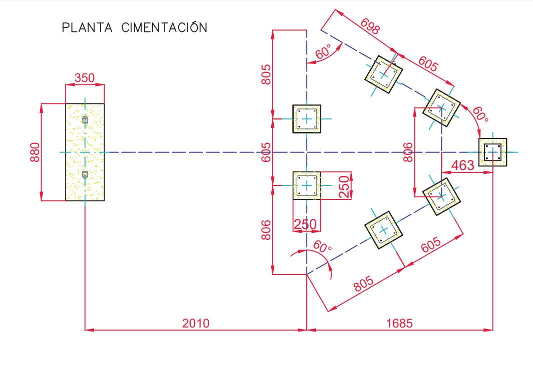 Parque infantil da Torre Hexagonal com elementos deslizantes e trepantes