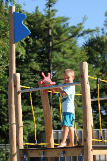 Parc infantil de fusta Vaixell Víking