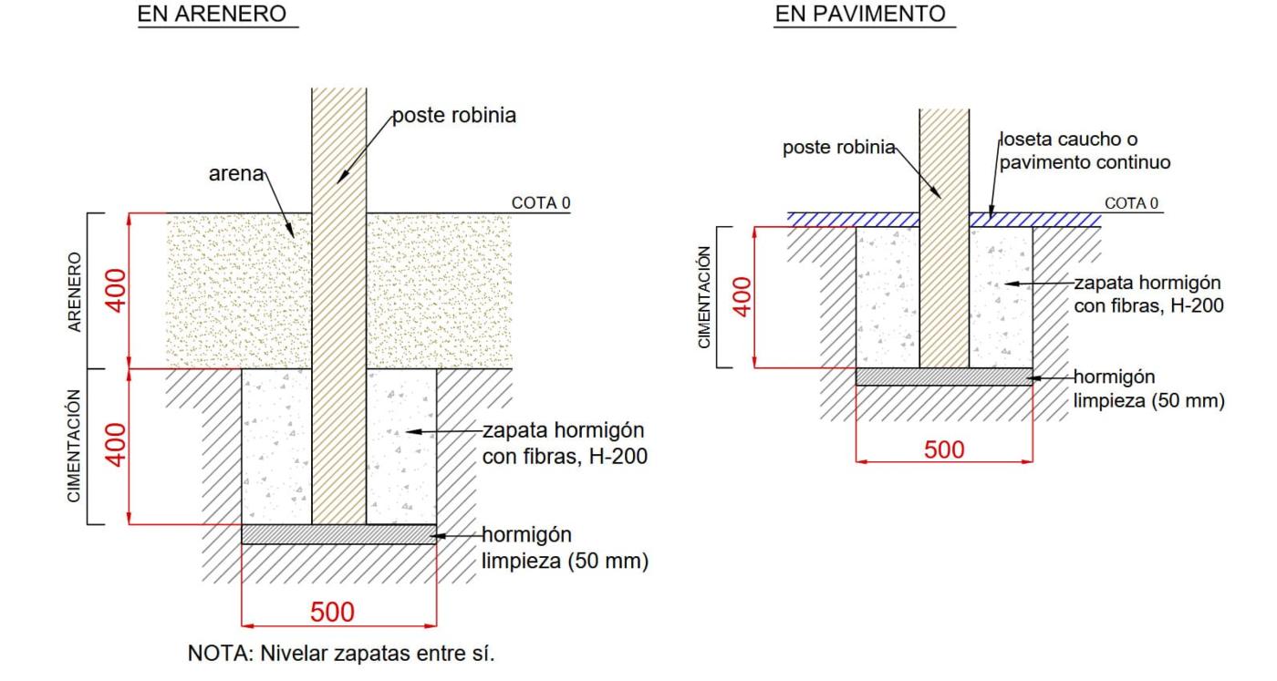 Parque infantil BOLVIR robinia