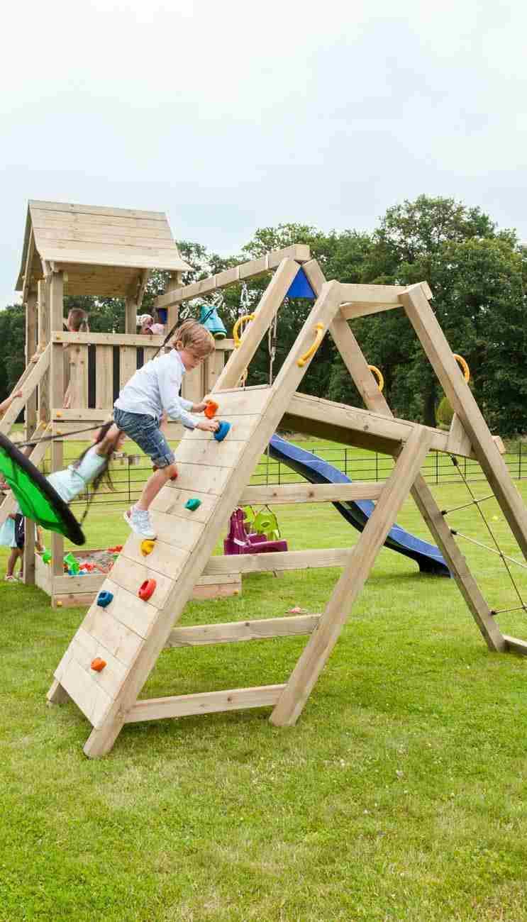 Parque infantil Masgames BEACH HUT con Challenger vista 2