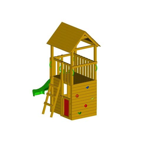 Parque infantil Masgames Canigó com casinha
