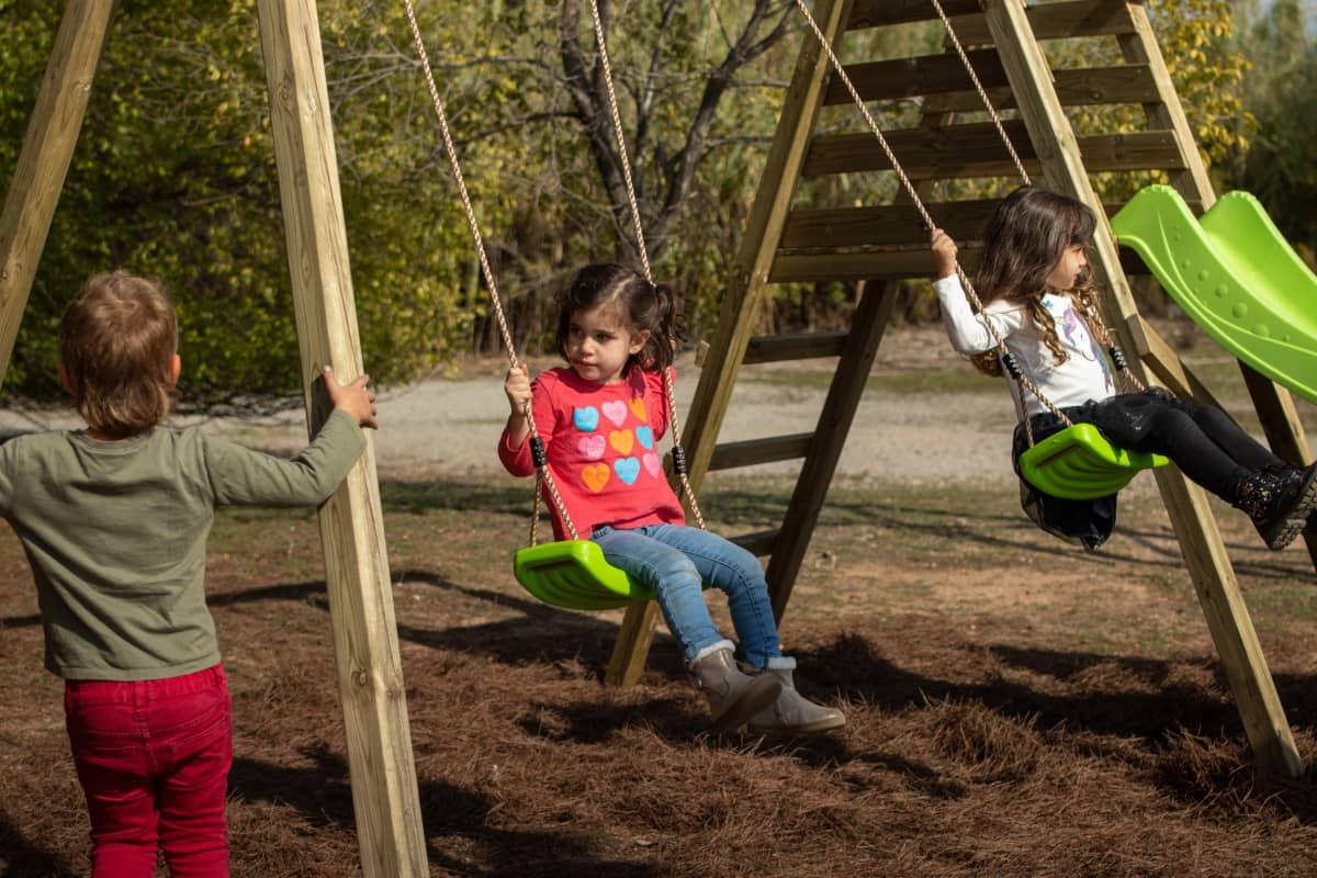 Parque infantil MASGAMES Mauna Loa L madera cuadrada