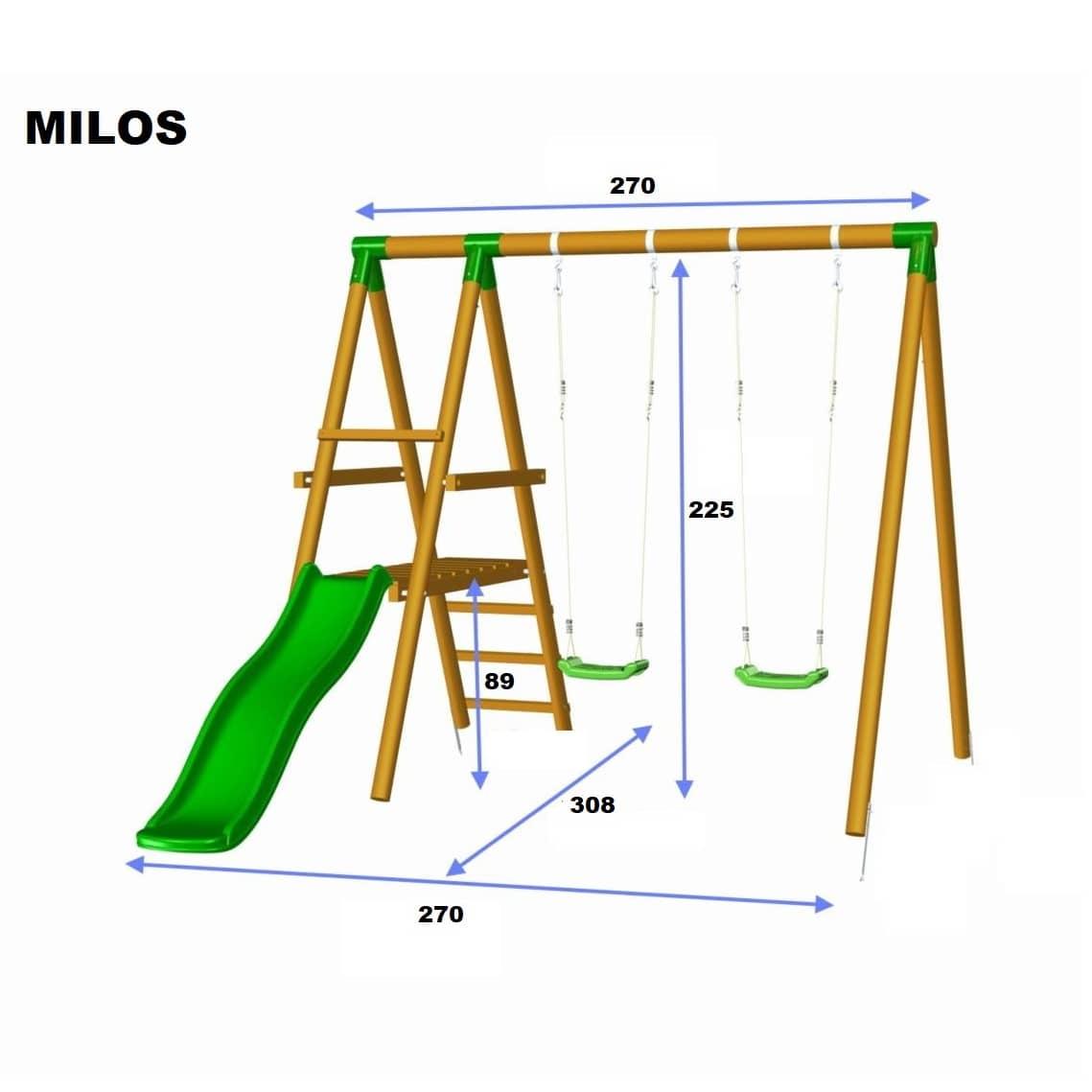 Parque infantil MASGAMES MILOS 2