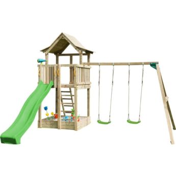 Parque infantil Pagoda XL con columpio doble 