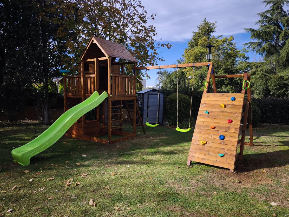 Parque infantil Masgames PALAZZO XL con Challenger