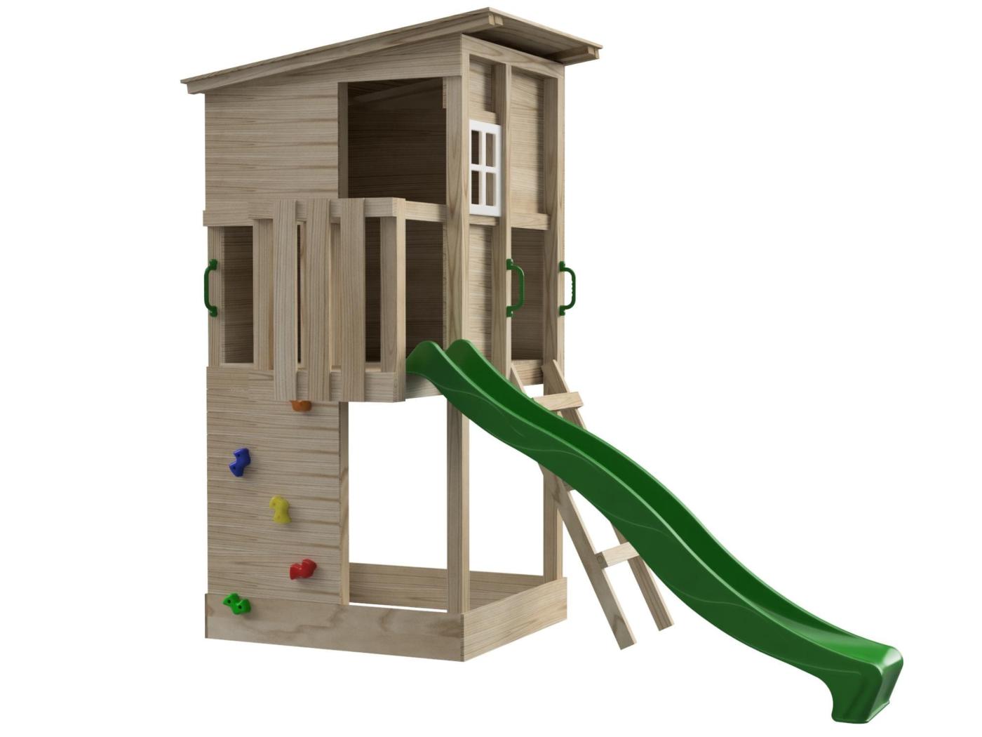 Parque infantil MASGAMES TAGA 2025 + pared de escalada