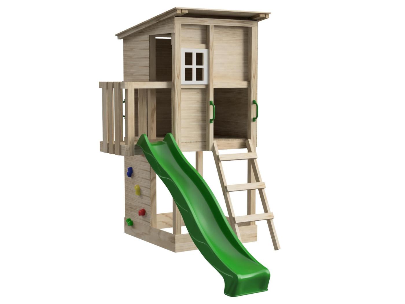 Parque infantil MASGAMES TAGA 2025 + pared de escalada