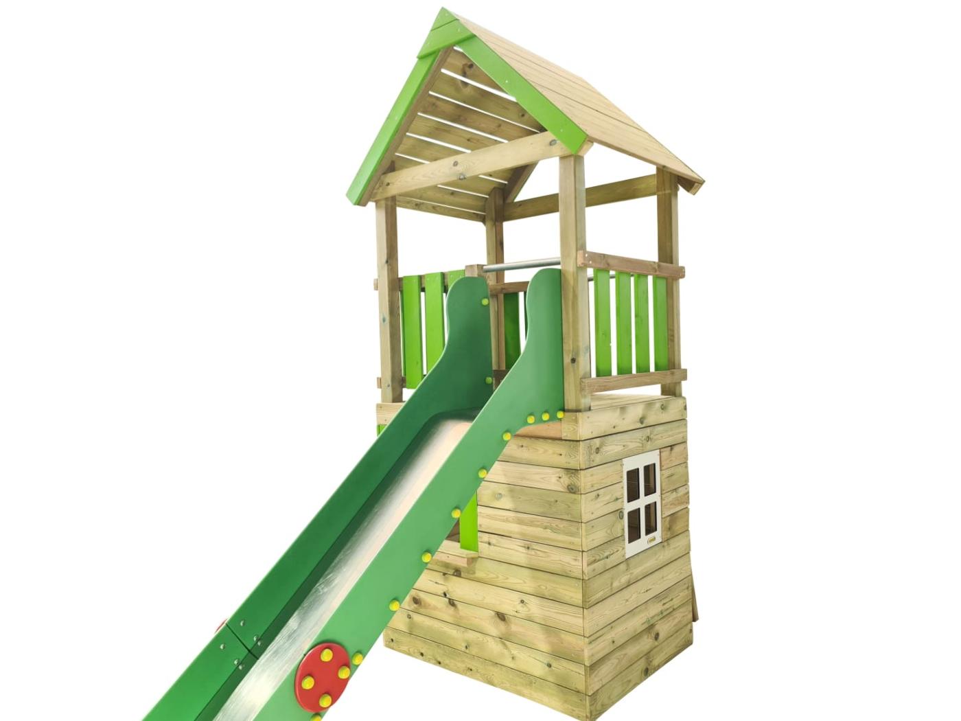 Parque infantil de madeira aprovado MASGAMES Torre Pixys