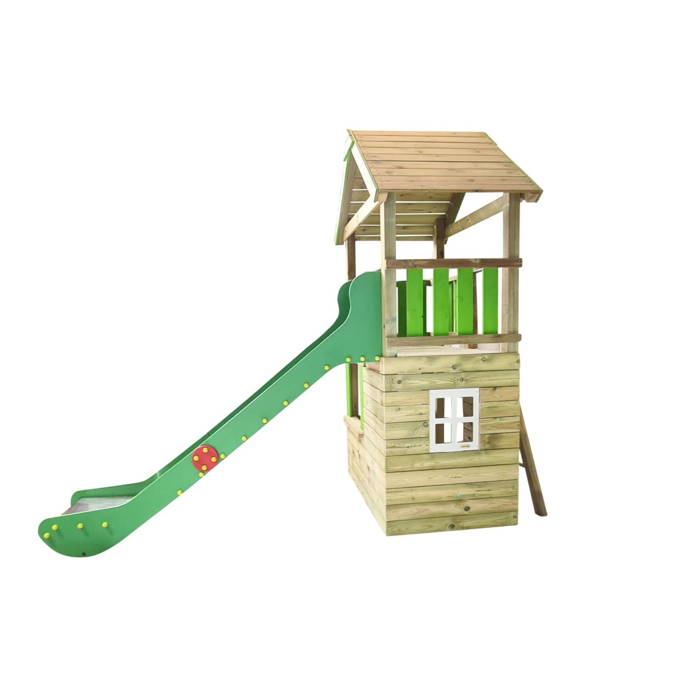 Parque infantil de madeira aprovado MASGAMES Torre Pyxis