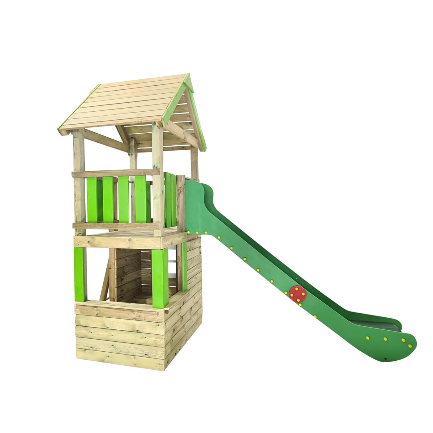 Parque infantil de madeira aprovado MASGAMES Torre Pyxis