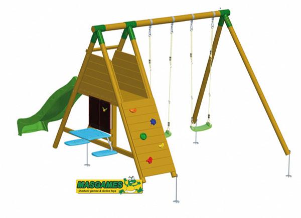 Parc infantil Mauna Loa Academy amb Rampa