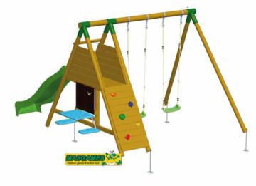 Parque infantil Mauna Loa Academy con rampa