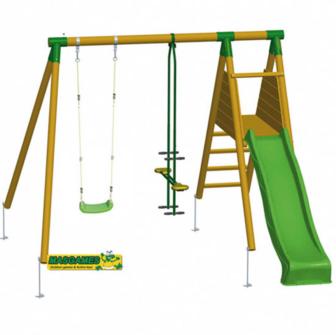 Parque infantil Mauna Loa con balancín cara a cara