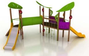 parque-infantil-con-tobogan-fagus