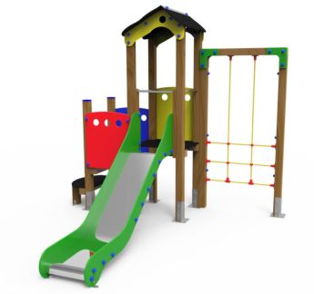 Parque infantil RIGA aprovado crianças de 1 a 5 anos