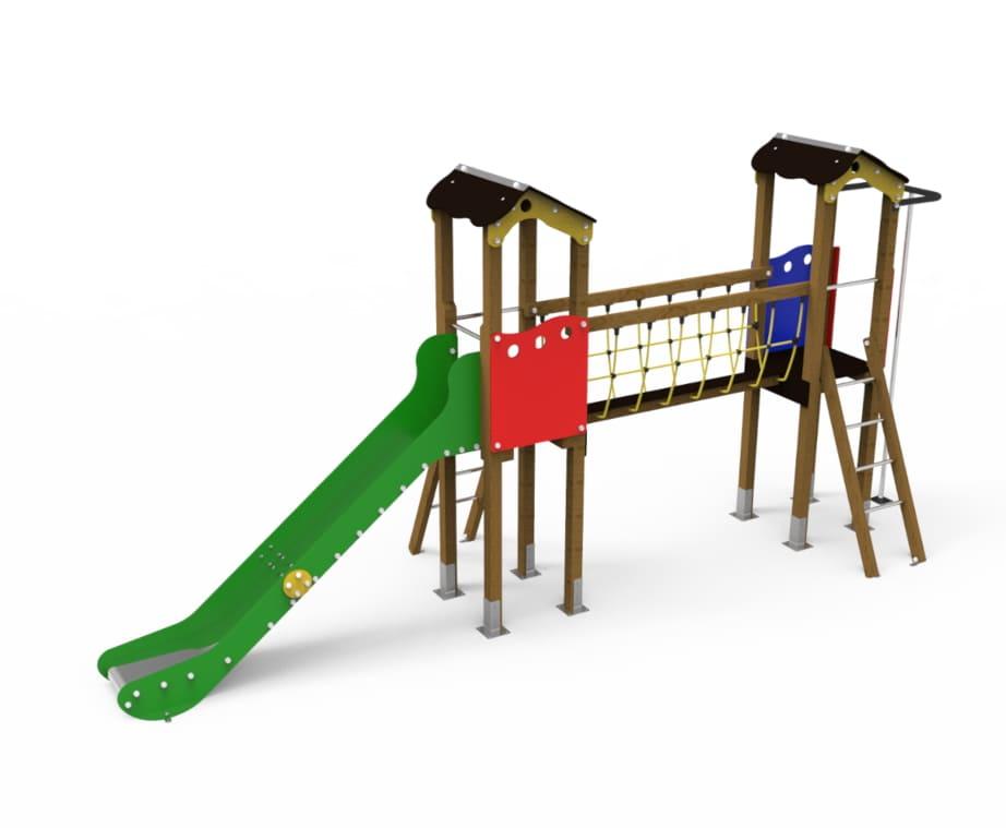 Parque infantil homologado modelo Suiza 