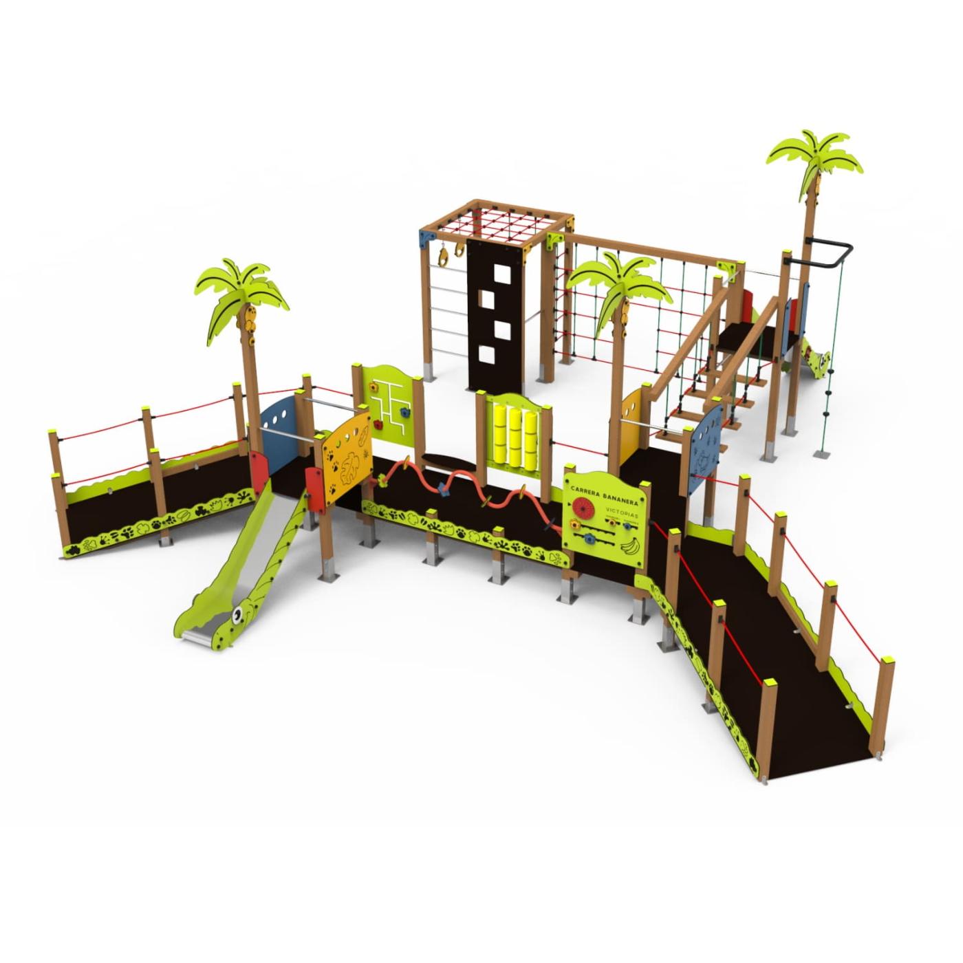 Parques infantiles seguros y accesibles