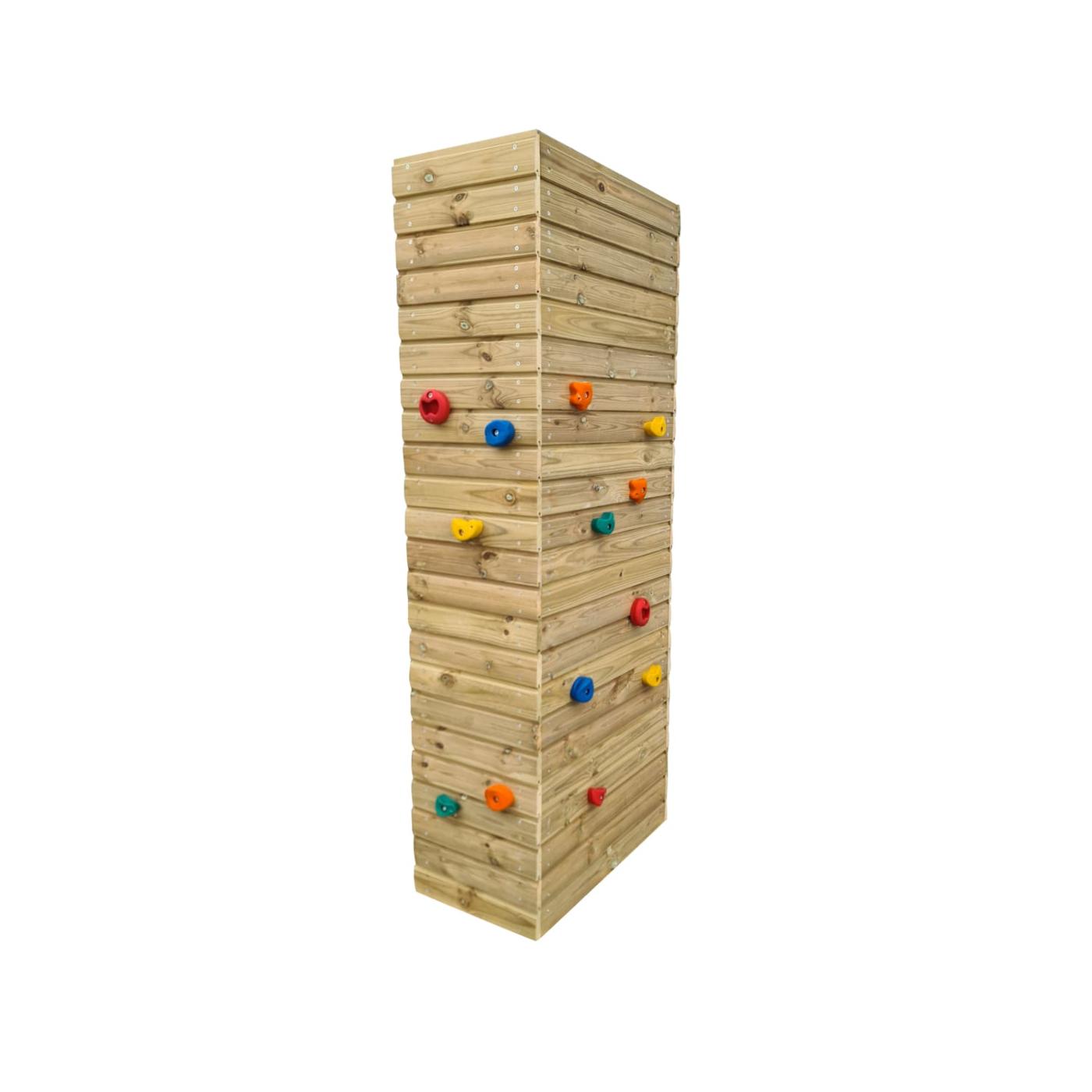 Parque infantil letra gigante de madera rocódromo MASGAMES ALPHAPLAY