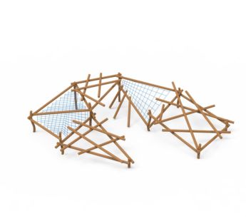 Parque de madera de robínia MIKADO MONTPOL