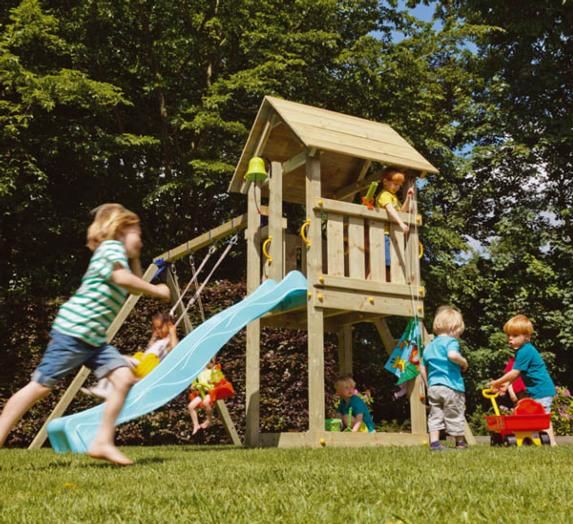 Parque infantil Torre Kiosk con columpios