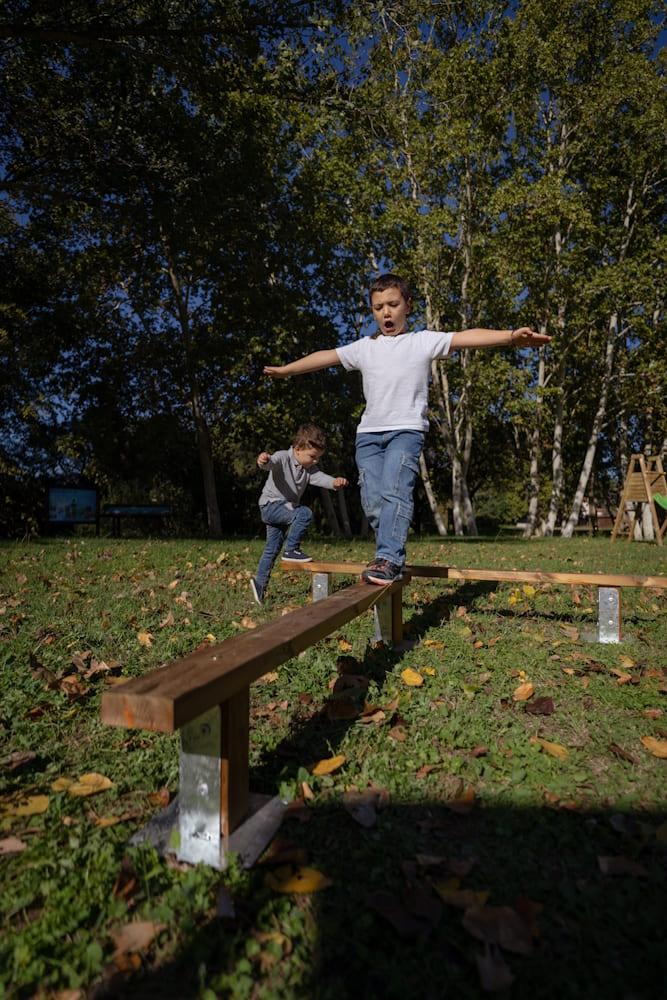 Barras de equilibrio de madera MASGAMES Indiana