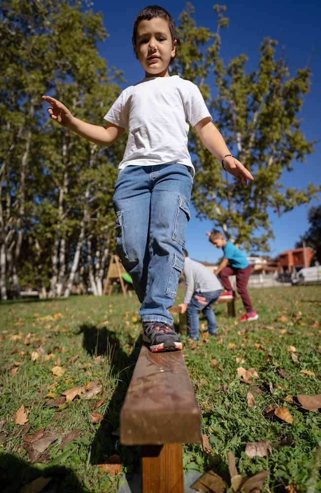 Barras de equilibrio de madera MASGAMES Indiana