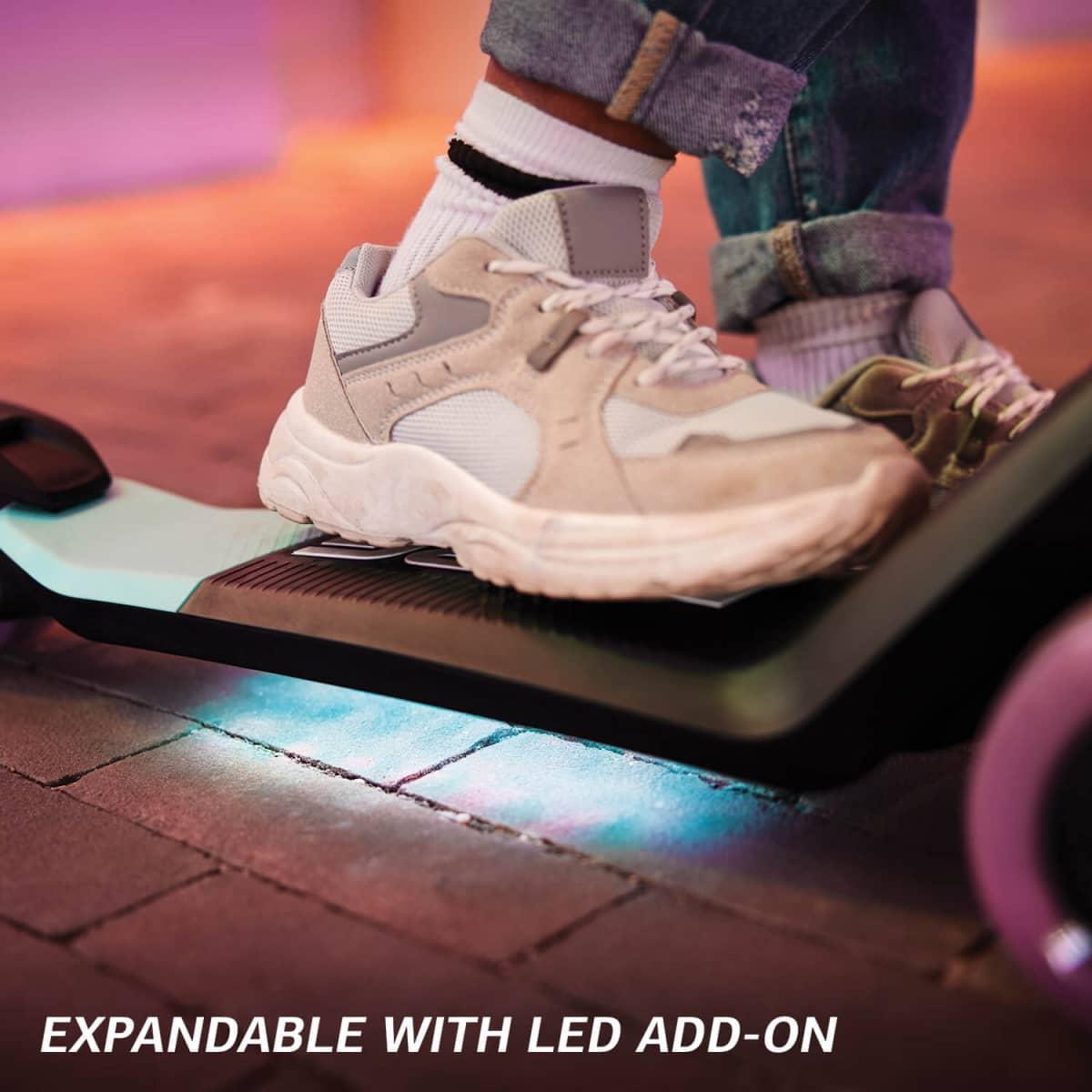 Patinete plegable BERG NEXO Light con plataforma LED 