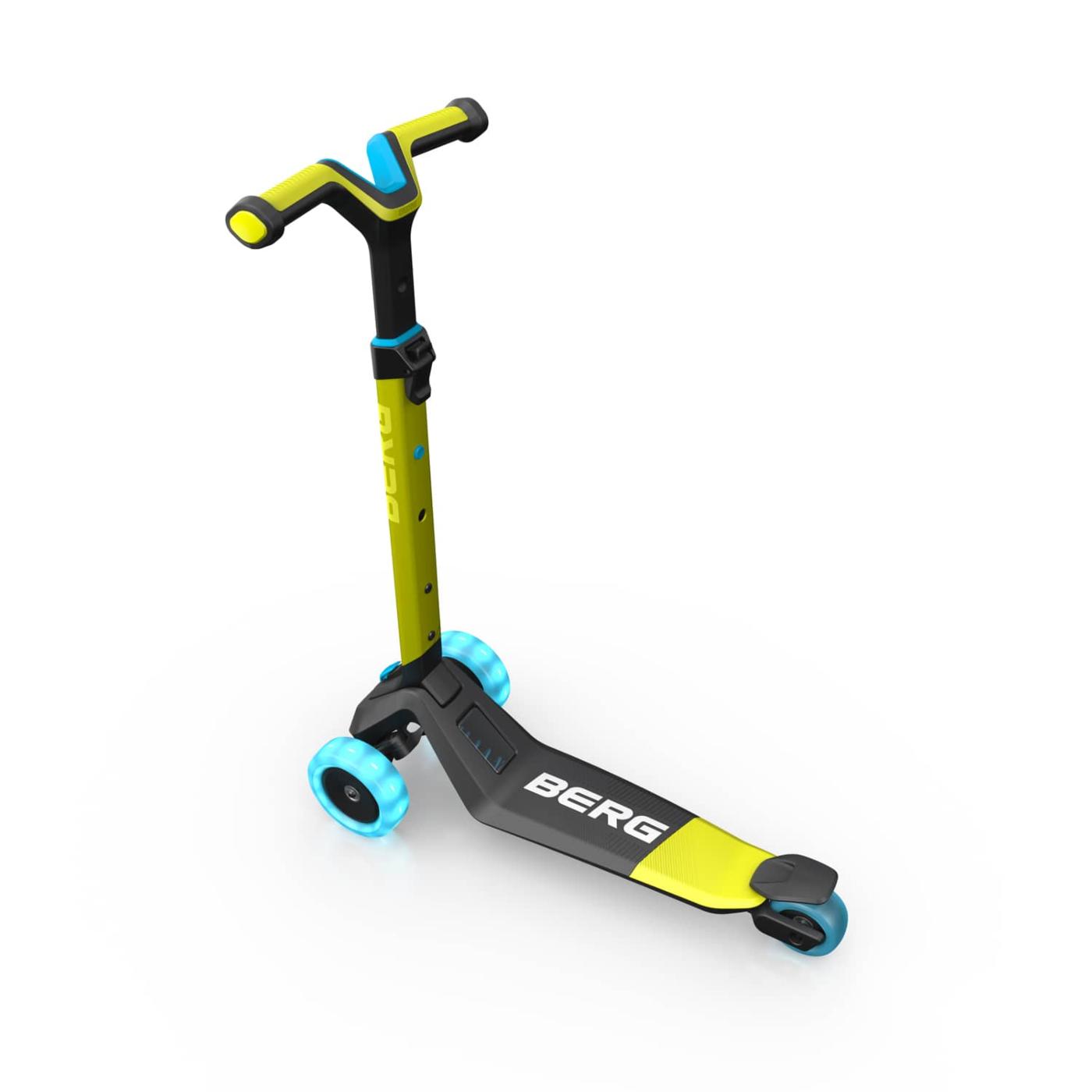 Patinete plegable BERG NEXO Lights LIMA con luces en las ruedas