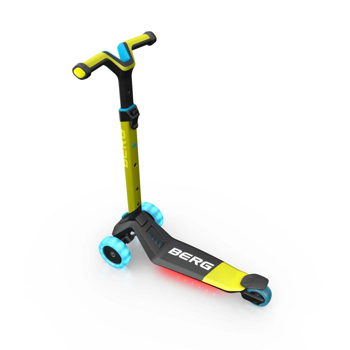 Patinete plegable BERG NEXO Light con plataforma LED 