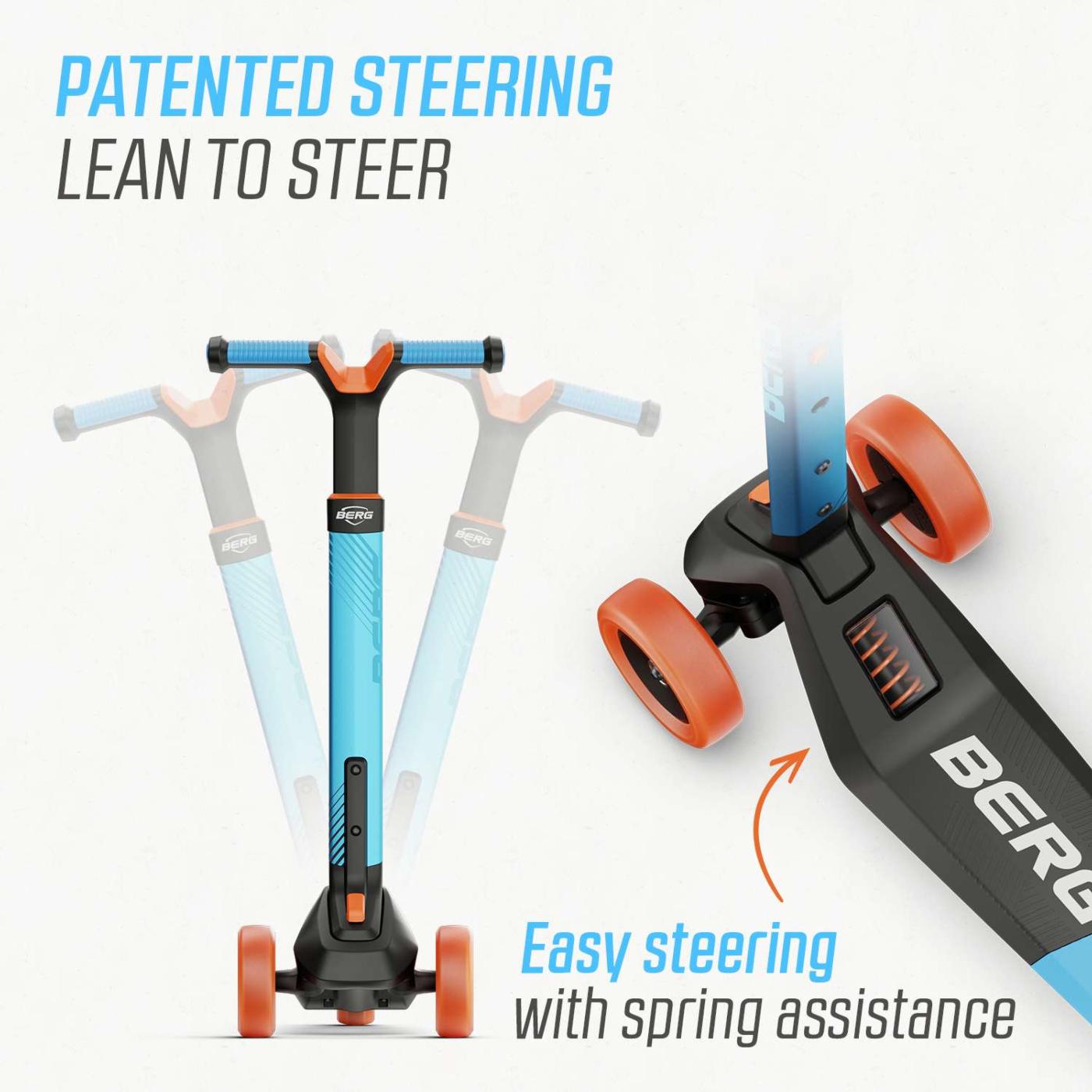 Patinete plegable BERG NEXO blue