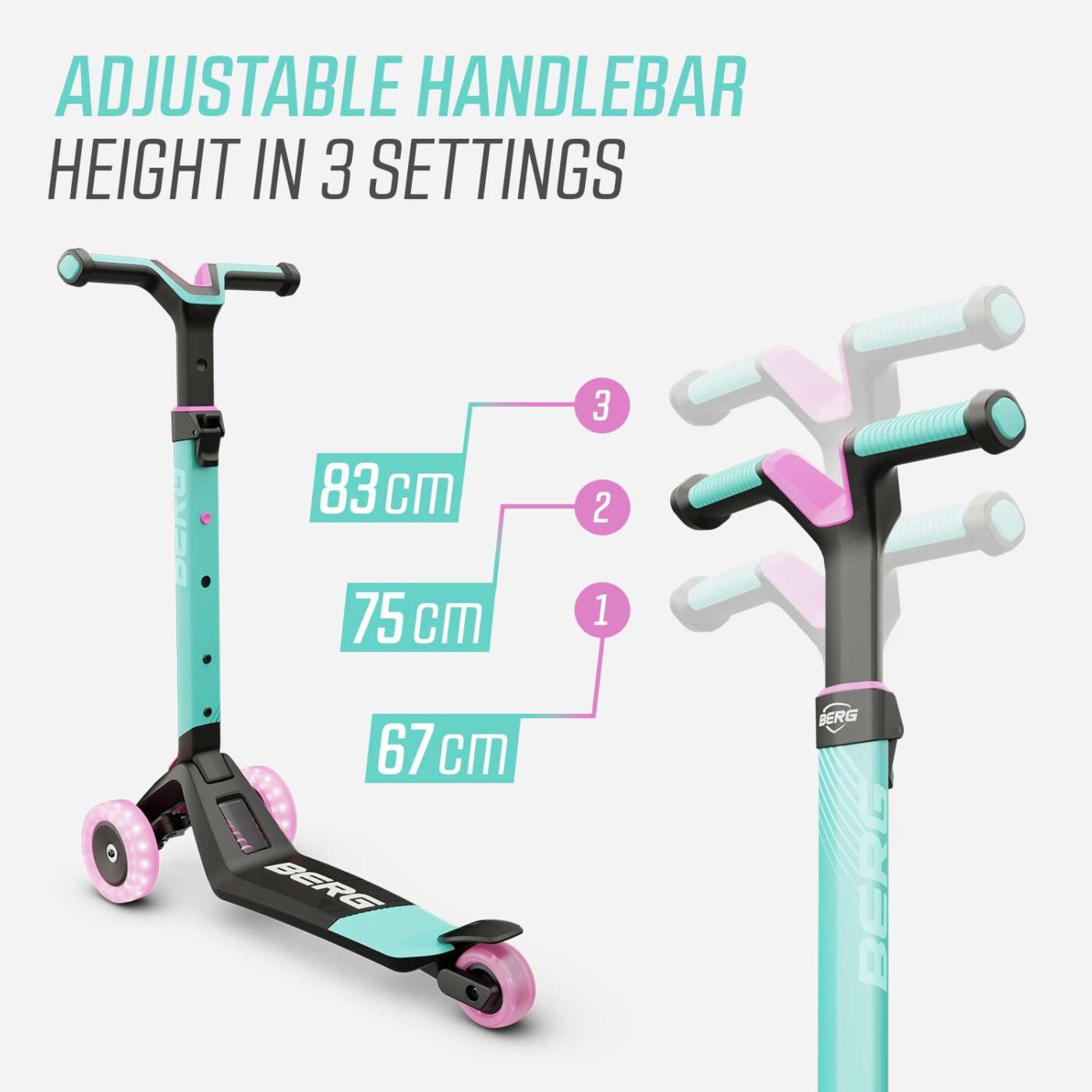 Patinete plegable BERG NEXO Light MENTA