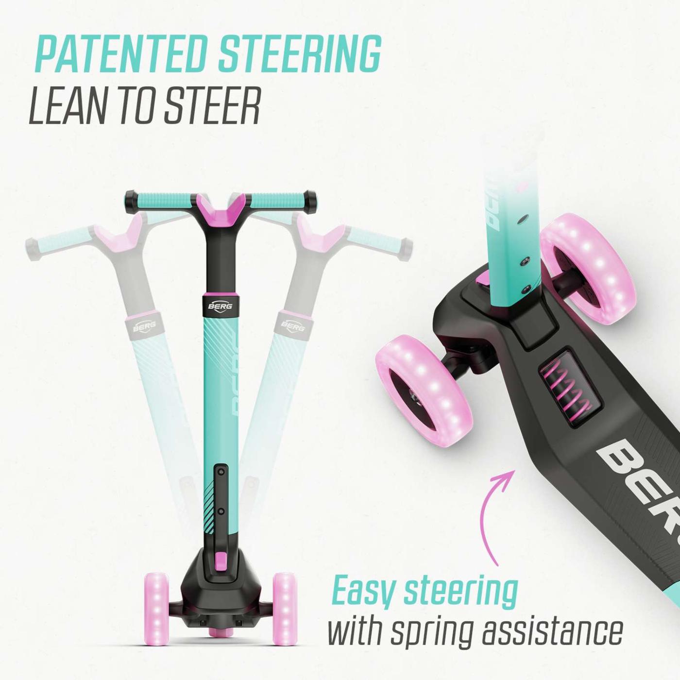 Patinete plegable BERG NEXO Light MENTA