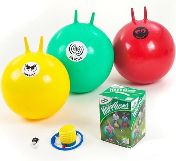 Pelotas saltadoras gigantes