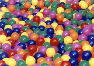 Bolas coloridas para piscinas de bolas