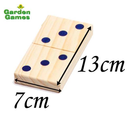 Dominó gigante madera