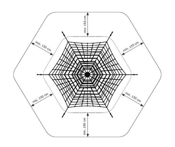 Piràmides de corda armada de 5 metres d'alçada Teotihuacan