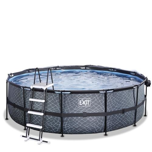 Piscina CORAL 450 colante pedra com cúpula e água quente sem cupula