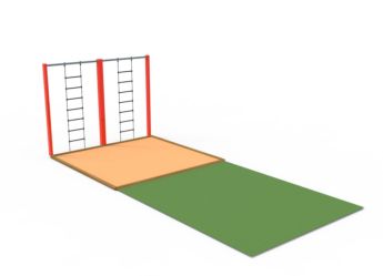 percurso de obstáculos Escada de corda