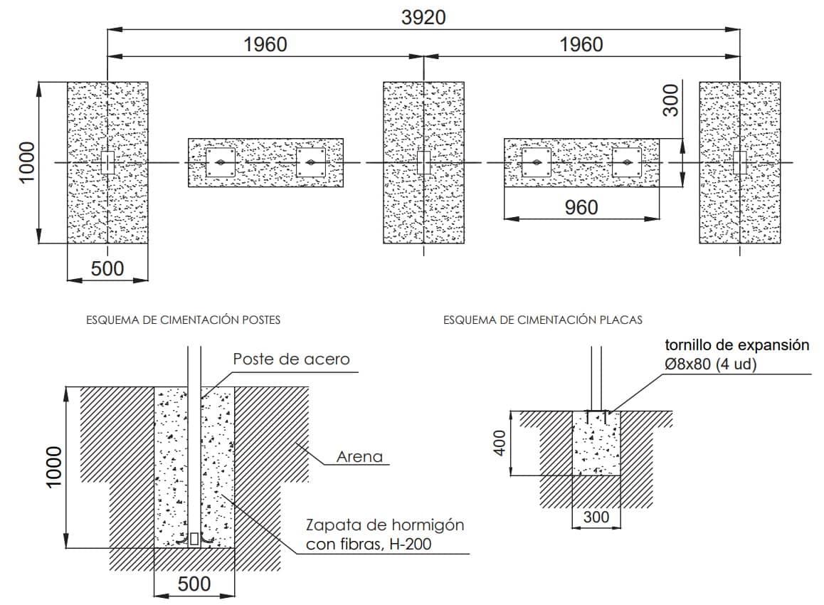 percurso de obstáculos Escada de corda