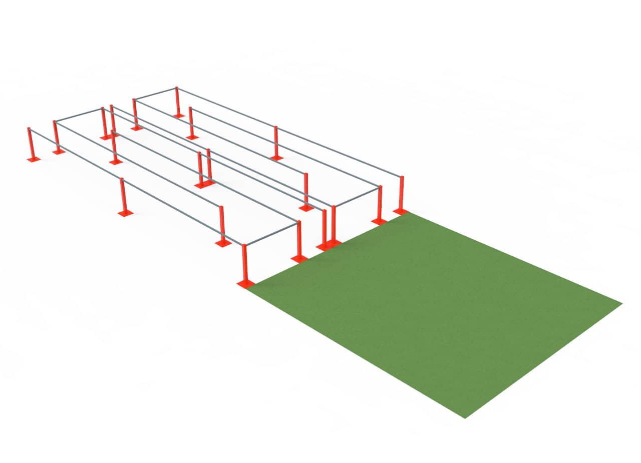 Pista Americana: Laberinto