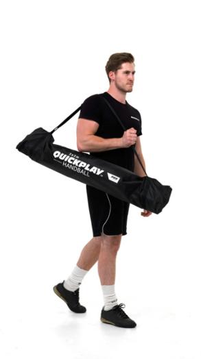 Portería balonmano trasladable