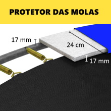 protetor das molas trampolim junior