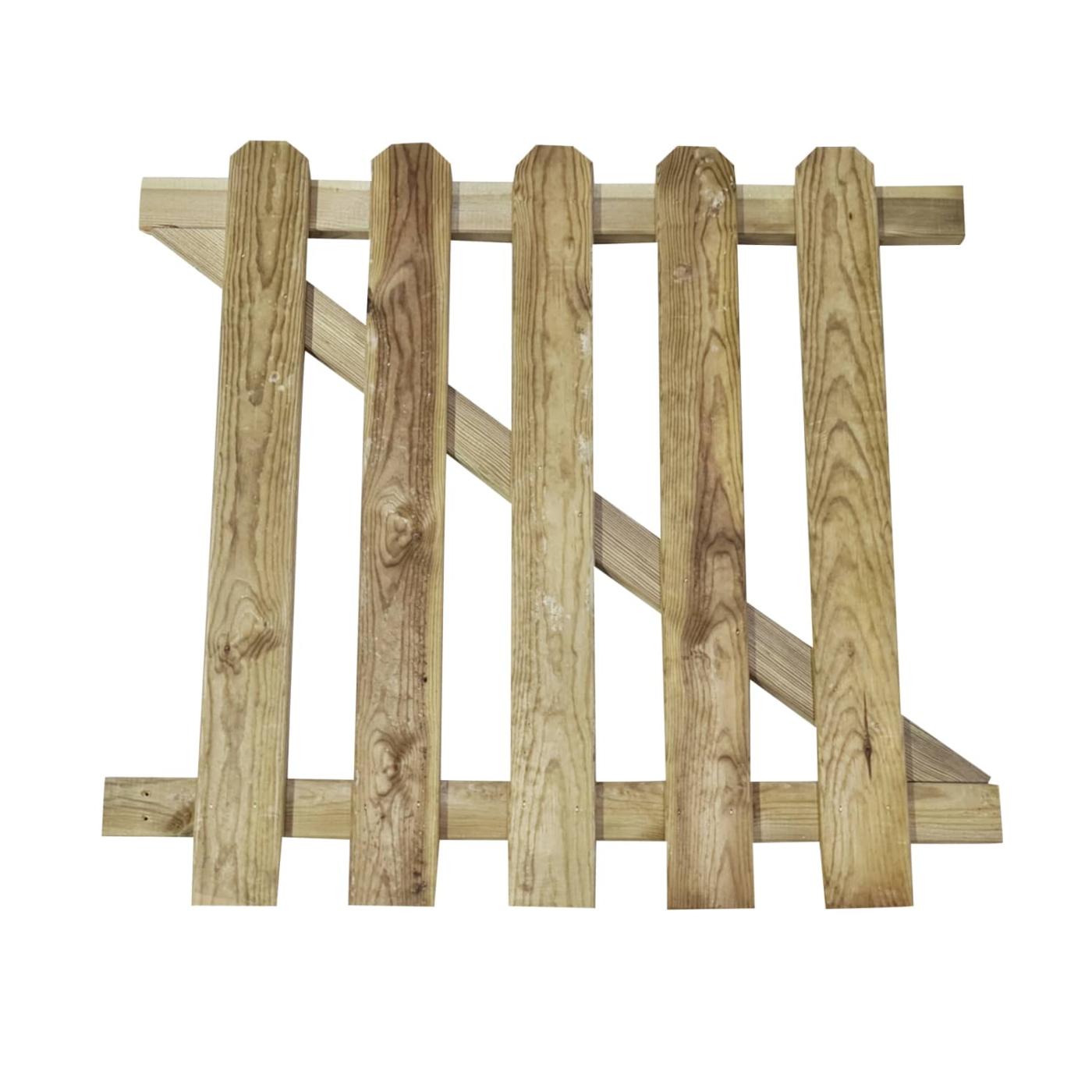 Vallas de madera para jardín y puertas